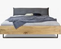 Łóżko z litego dębu, na nogach, Toledo 180 x 200 cm - 5