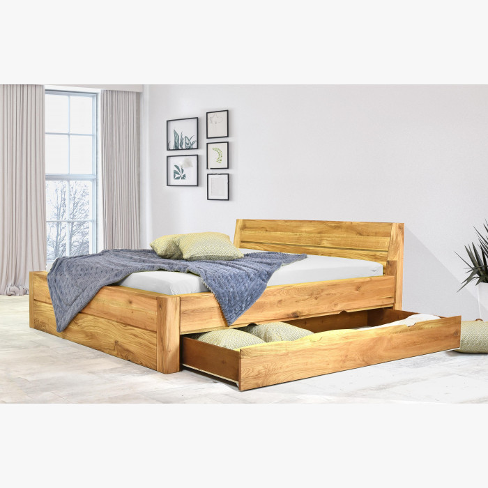 Łóżko z litego drewna ze schowkiem, Julia 180 x 200 cm , {PARENT_CATEGORY_NAME - 13