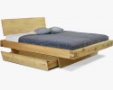 Łóżko dwuosobowe z litego drewna, świerk - Matúš 180 x 200 cm , {PARENT_CATEGORY_NAME - 1