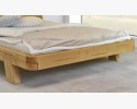 Łóżko z drewnianych bali MIA świerk, zaokrąglone narożniki 160 x 200 cm , {PARENT_CATEGORY_NAME - 10