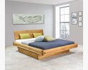 Łóżko dębowe z belek, naturalne, Matus 160 x 200 cm , {PARENT_CATEGORY_NAME - 7