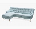Skandynawska sofa narożna, wiele kolorów - tkanina AquaClean - Scandi , {PARENT_CATEGORY_NAME - 1