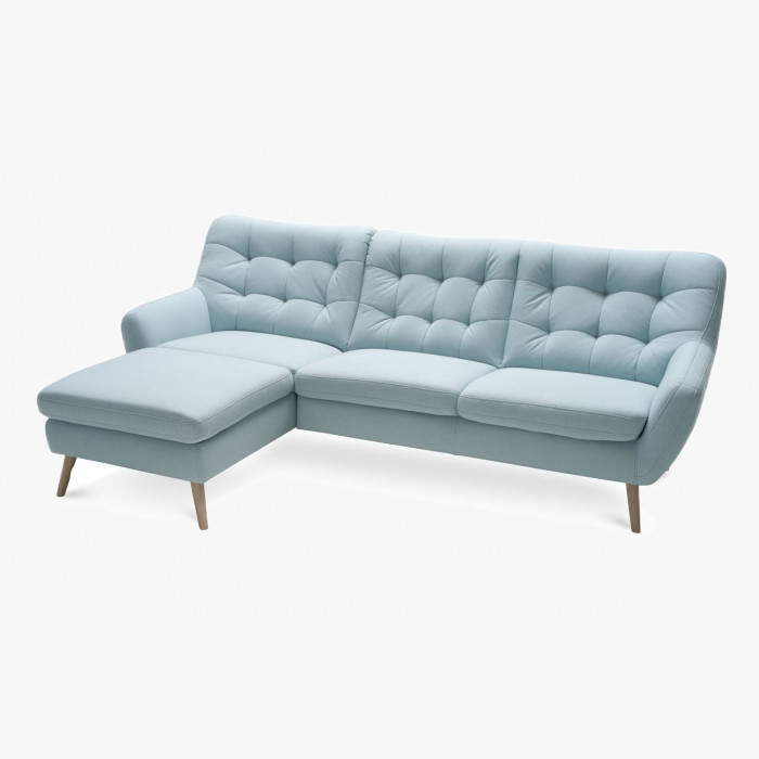 Skandynawska sofa narożna, wiele kolorów - tkanina AquaClean - Scandi , {PARENT_CATEGORY_NAME - 1