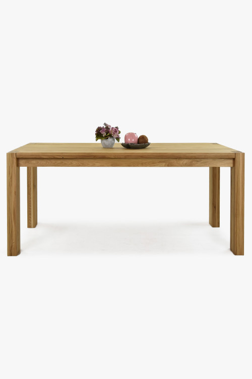 Stół do jadalni z litego drewna dębowego , Zlatko 160 x 90 cm