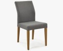 Nowoczesne krzesło tapicerowane w kolorze szarym, Skagen , {PARENT_CATEGORY_NAME - 3