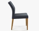 Nowoczesne krzesło tapicerowane antracytowe, Skagen , {PARENT_CATEGORY_NAME - 6