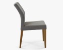 Nowoczesne krzesło tapicerowane w kolorze szarym, Skagen , {PARENT_CATEGORY_NAME - 5