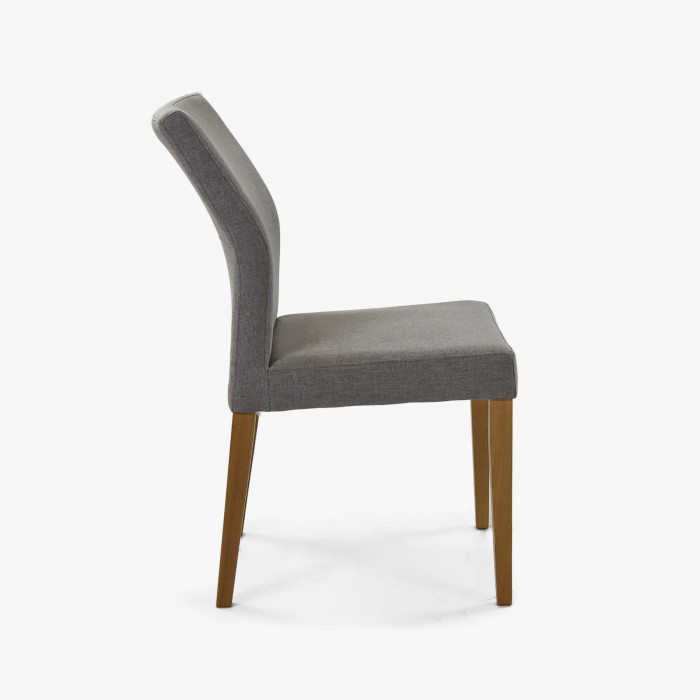 Nowoczesne krzesło tapicerowane w kolorze szarym, Skagen , {PARENT_CATEGORY_NAME - 5