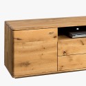 Długi stolik telewizyjny z litego drewna dębowego, typ 25 , {PARENT_CATEGORY_NAME - 13