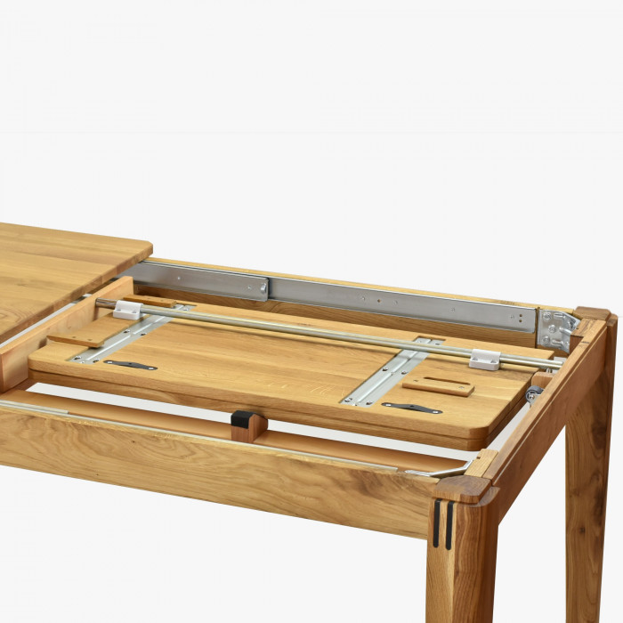 Stół rozkładany z litego dębu, Kolding 160-240 x 90 cm , {PARENT_CATEGORY_NAME - 6