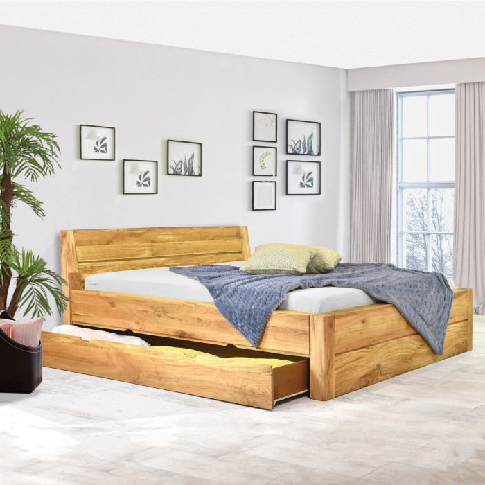 Łóżko z litego drewna ze schowkiem, Julia 180 x 200 cm , {PARENT_CATEGORY_NAME - 2