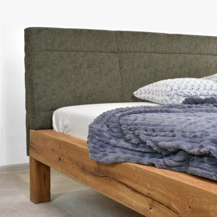 Łóżko z litego drewna dębowego Adam 180 x 200 cm , {PARENT_CATEGORY_NAME - 4
