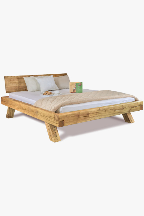 Łóżko drewniane dębowe 180 x 200 Miky