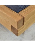 Łóżko drewniane dębowe 160 x 200 Miky , {PARENT_CATEGORY_NAME - 2