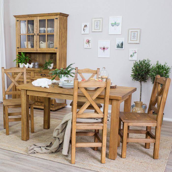 Stół do jadalni i krzesła rustykalne , {PARENT_CATEGORY_NAME - 1