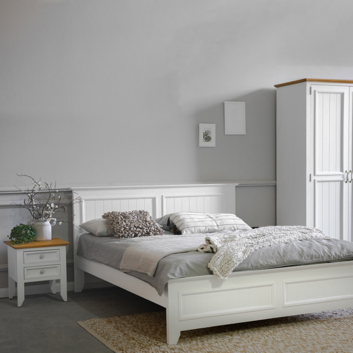 Łóżko drewniane Provenance, Lille 160 x 200 cm , {PARENT_CATEGORY_NAME - 4