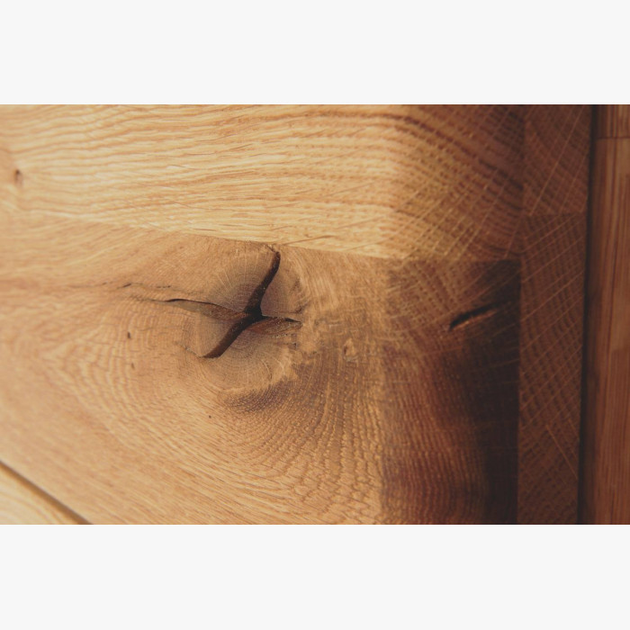 Długa komoda z litego drewna ze szkłem, Texas typ 48 , {PARENT_CATEGORY_NAME - 3