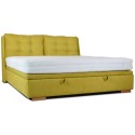 Łóżko tapicerowane 180 x 200 ze schowkiem żółte, Novi , {PARENT_CATEGORY_NAME - 6