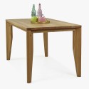 Stół do jadalni 140 x 80 z litego drewna DĄB matural, model IGI , {PARENT_CATEGORY_NAME - 0