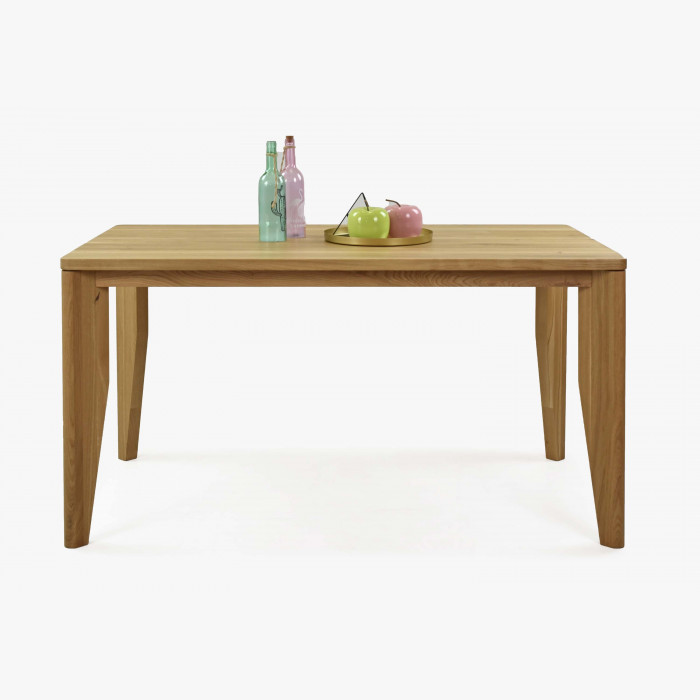 Stół do jadalni 140 x 80 z litego drewna DĄB matural, model IGI , {PARENT_CATEGORY_NAME - 4
