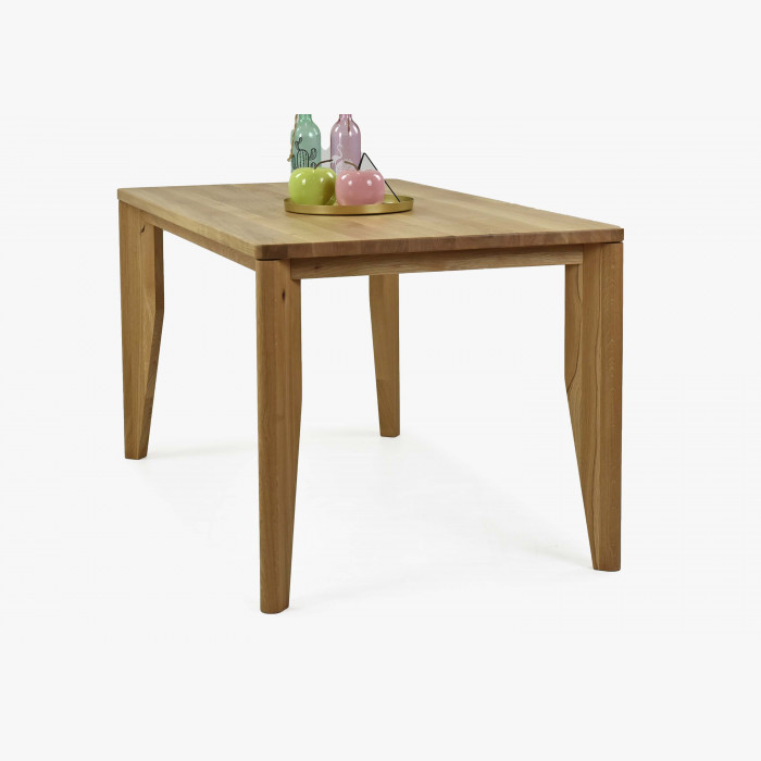 Stół do jadalni 140 x 80 z litego drewna DĄB matural, model IGI , {PARENT_CATEGORY_NAME - 5