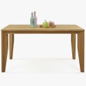 Stół do jadalni 140 x 80 z litego drewna DĄB matural, model IGI , {PARENT_CATEGORY_NAME - 8